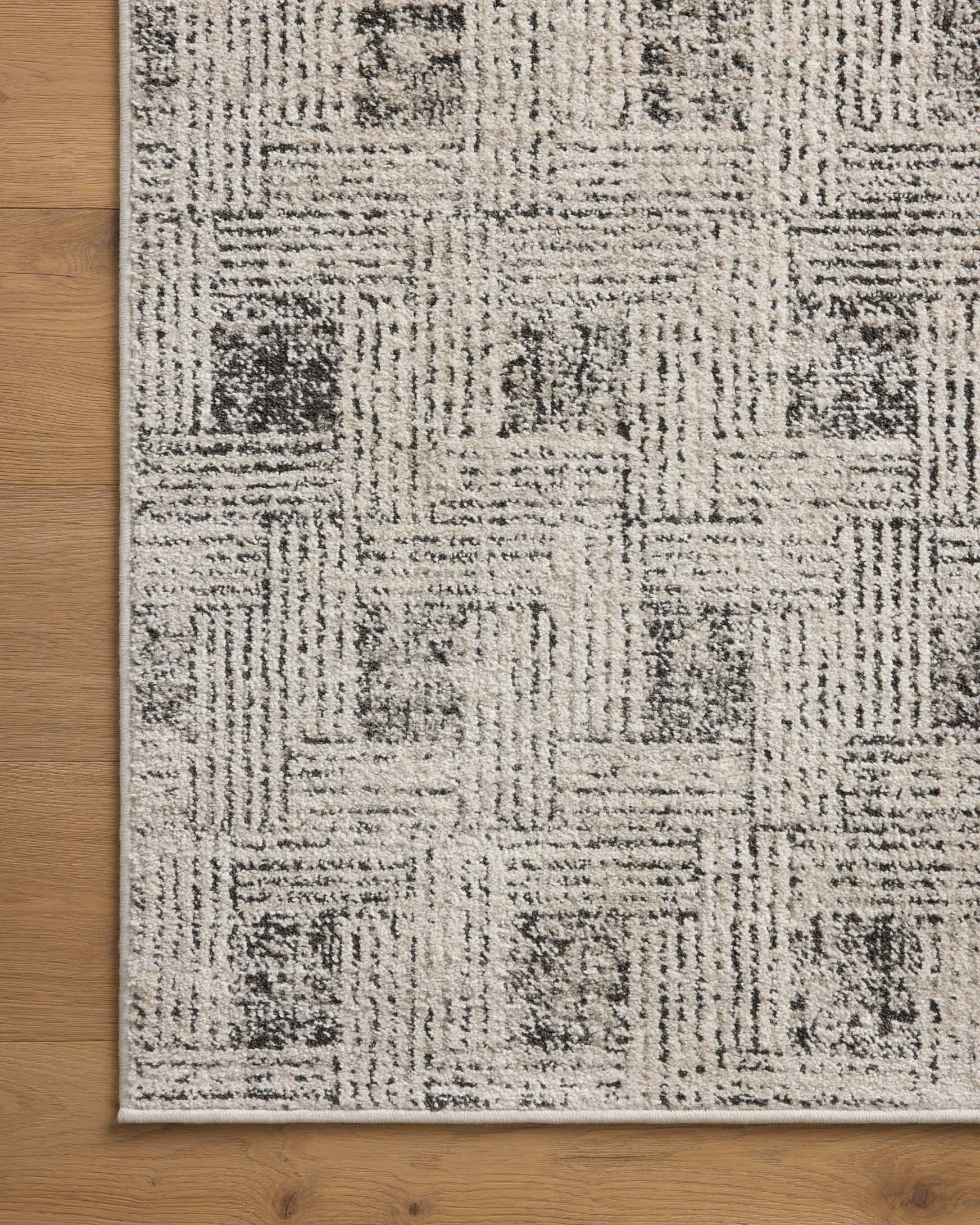 Loloi II Kamala Grey / Graphite Rug White Cliff Studio Area Rugs