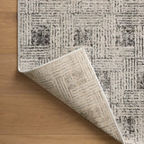 Loloi II Kamala Grey / Graphite Rug White Cliff Studio Area Rugs