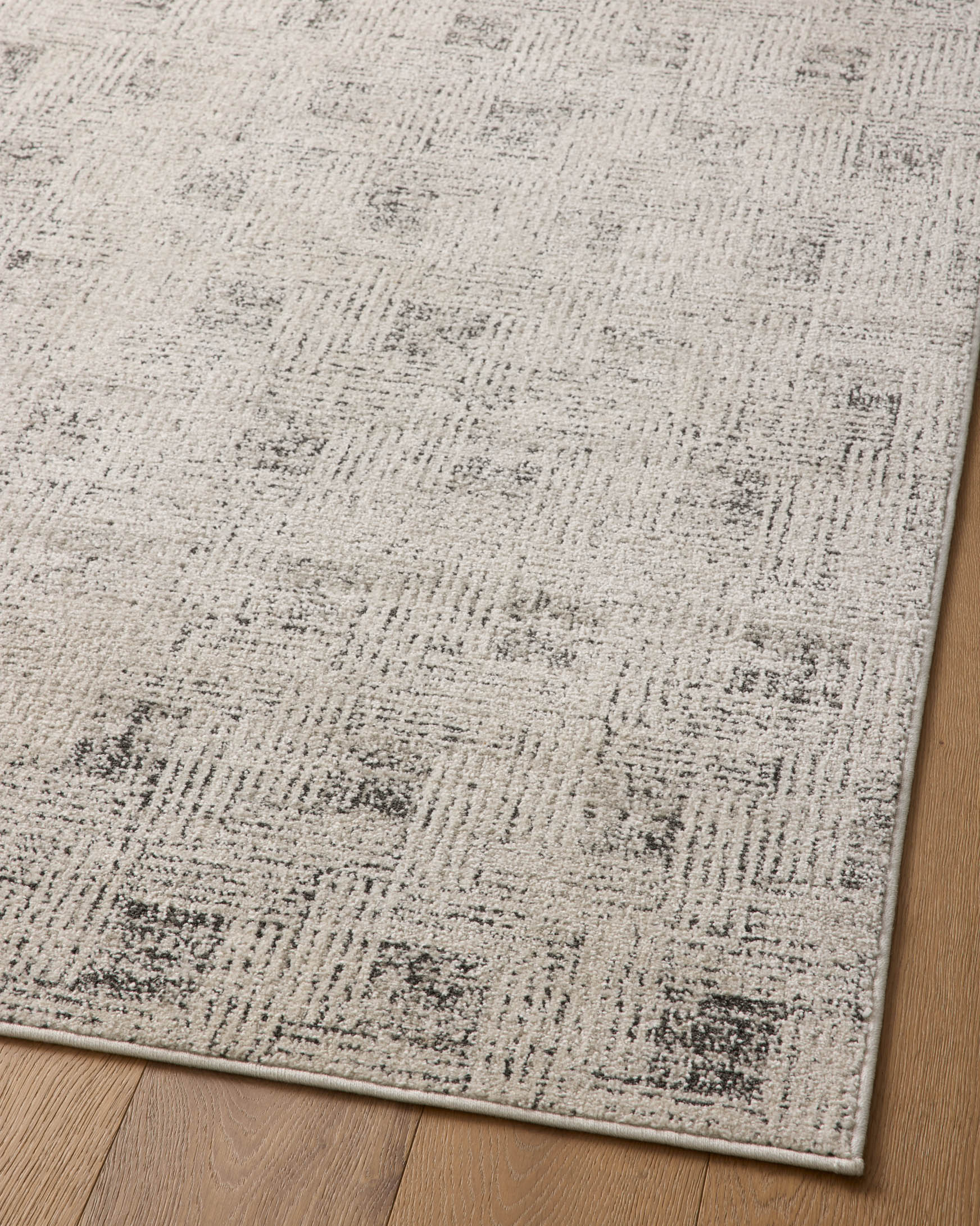 Loloi II Kamala Grey / Graphite Rug White Cliff Studio Area Rugs