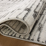 Loloi II Kamala Charcoal / Dove Rug White Cliff Studio Area Rugs