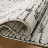 Loloi II Kamala Charcoal / Dove Rug White Cliff Studio Area Rugs
