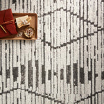 Loloi II Kamala Charcoal / Dove Rug White Cliff Studio Area Rugs