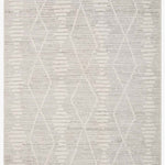 Loloi II Kamala Ivory / Silver Rug White Cliff Studio Area Rugs