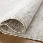 Loloi II Kamala Ivory / Silver Rug White Cliff Studio Area Rugs