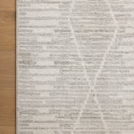 Loloi II Kamala Ivory / Silver Rug White Cliff Studio Area Rugs