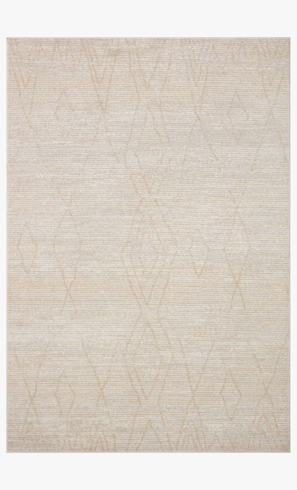 Loloi II Kamala Natural / Mist Rug White Cliff Studio Area Rugs