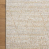 Loloi II Kamala Natural / Mist Rug White Cliff Studio Area Rugs