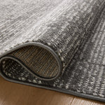 Loloi II Kamala Charcoal / Ivory Rug White Cliff Studio Area Rugs