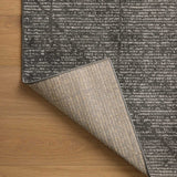 Loloi II Kamala Charcoal / Ivory Rug White Cliff Studio Area Rugs