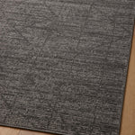 Loloi II Kamala Charcoal / Ivory Rug White Cliff Studio Area Rugs