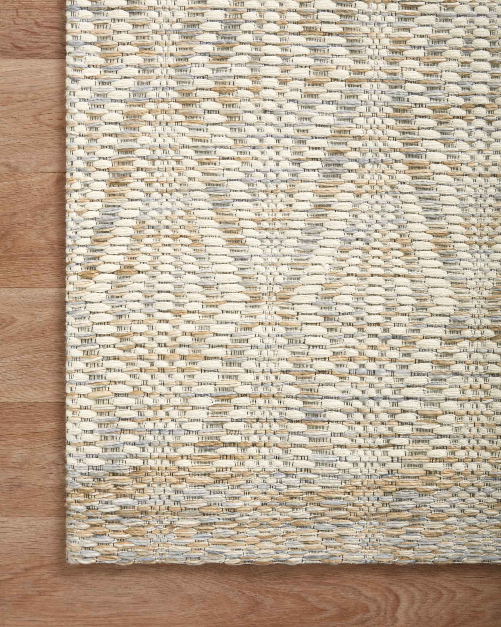 Loloi Kenzie Ivory / Sand Rug White Cliff Studio Area Rugs