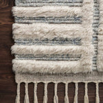 Loloi Khalid Ivory / Sky Rug White Cliff Studio Area Rugs