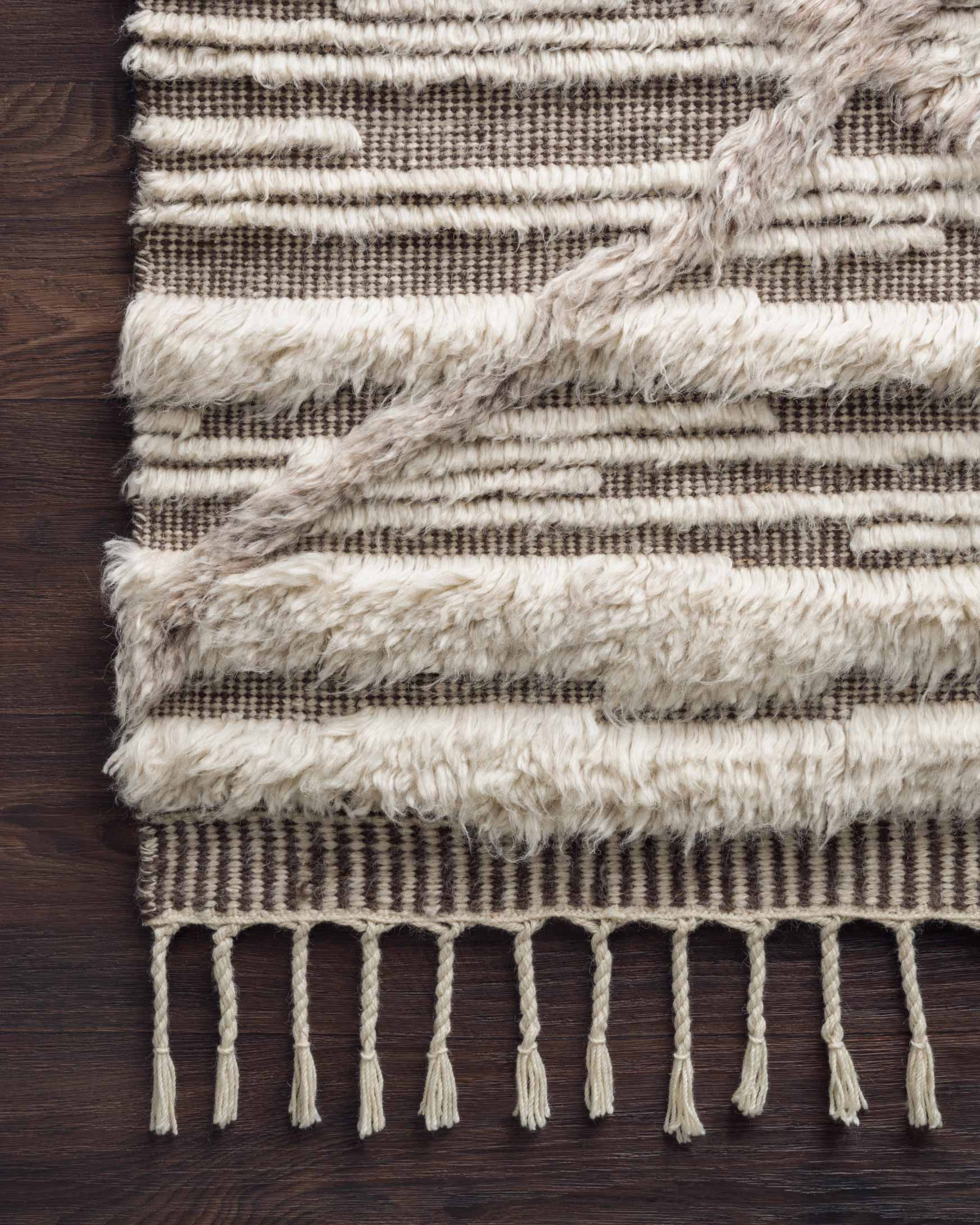 Loloi Khalid Ivory / Taupe Rug White Cliff Studio Area Rugs