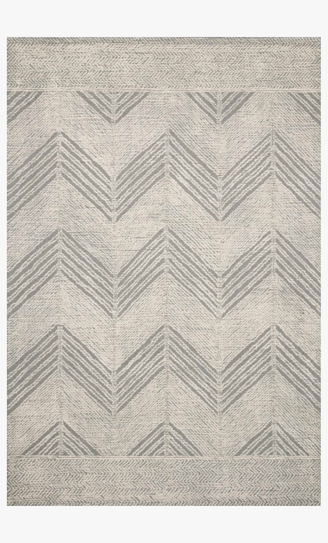 Loloi Kopa Grey / Ivory Rug White Cliff Studio Area Rugs