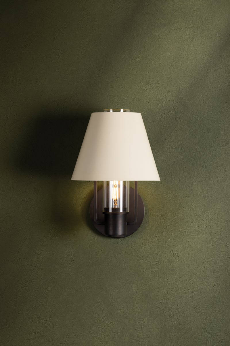 Cassette Wall Sconce in Bronze