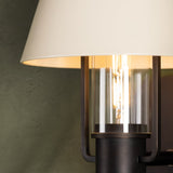Cassette Wall Sconce in Bronze