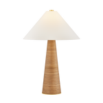 Hudson Valley Lighting Haviland Table Lamp in Aged Brass - Detail Close-Up