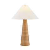 Hudson Valley Lighting Haviland Table Lamp in Aged Brass - Detail Close-Up
