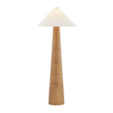 Hudson Valley Lighting Haviland Floor Lamp in Aged Brass - Detail Close-Up