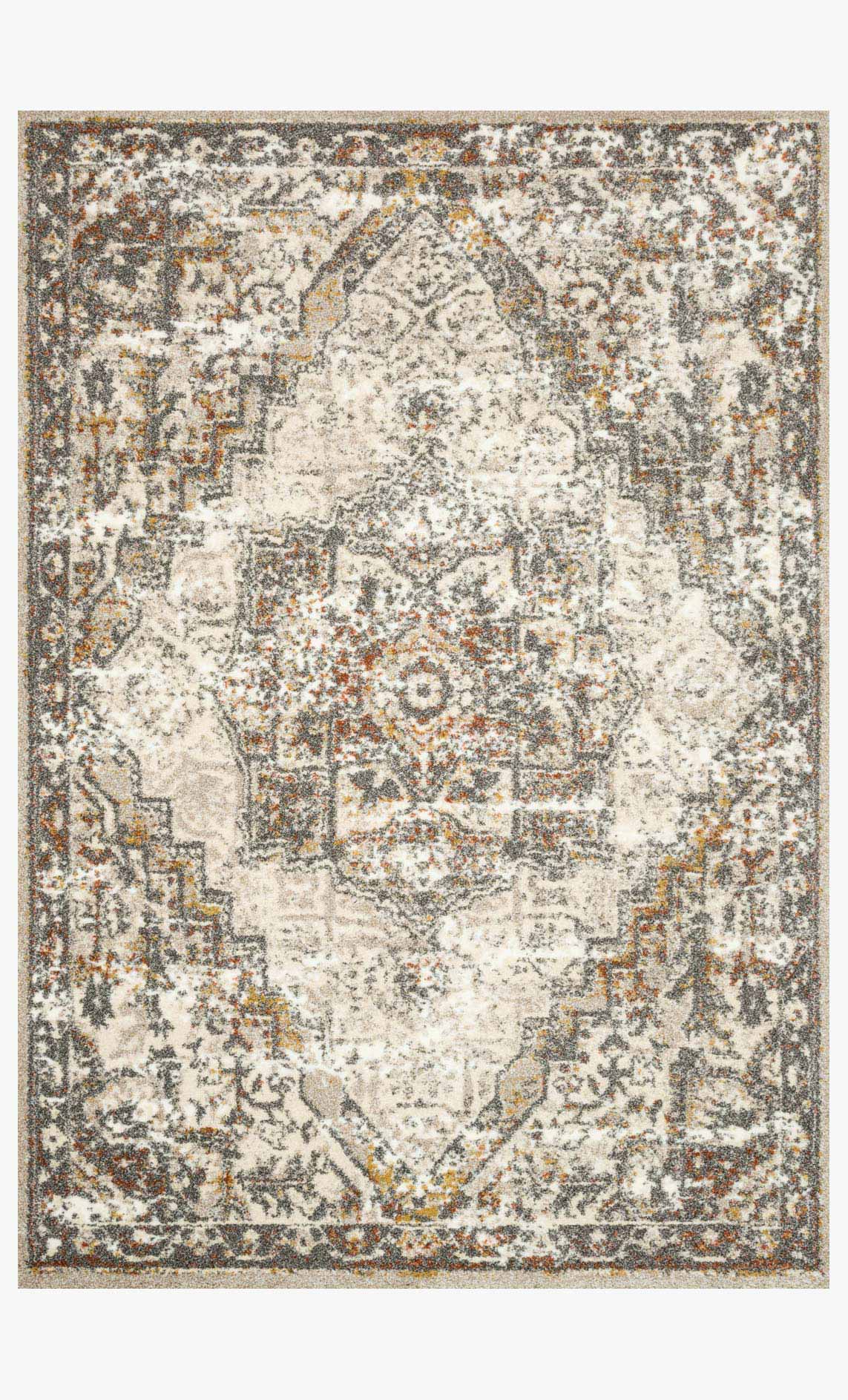 Loloi Landscape Sand / Graphite Rug White Cliff Studio Area Rugs