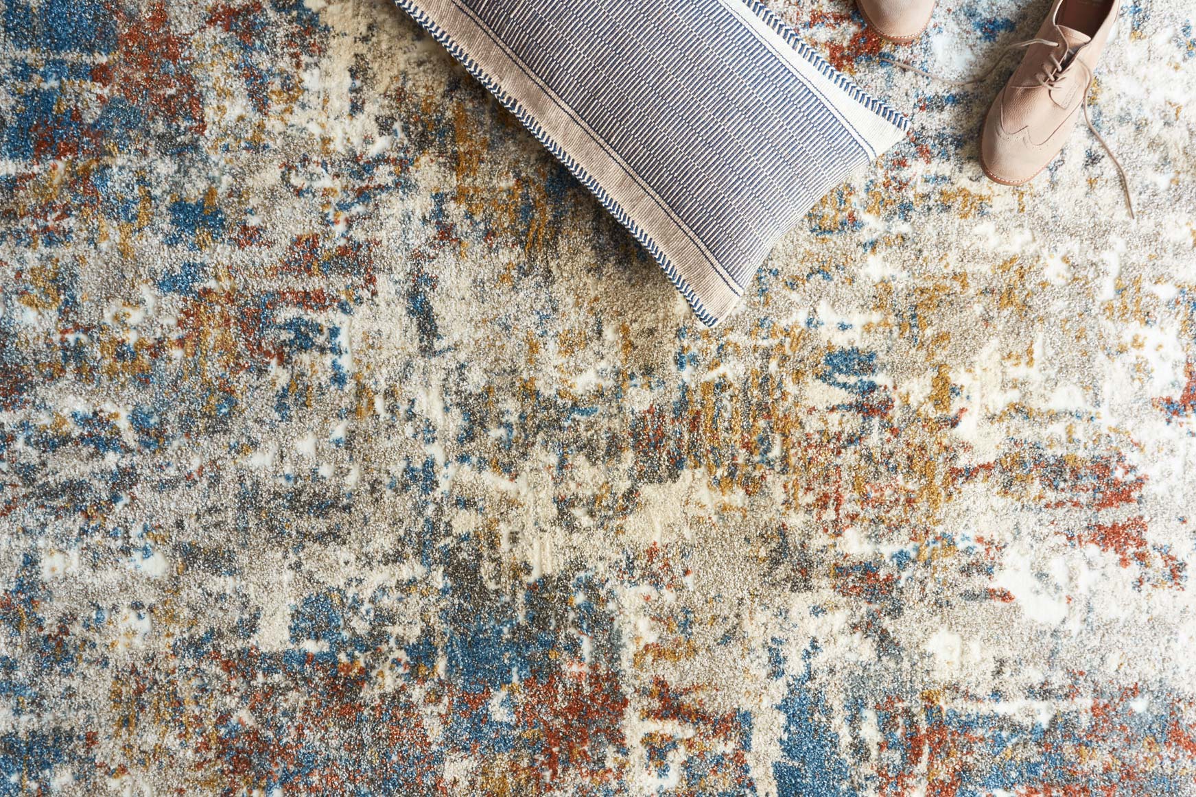 Loloi Landscape Multi Rug White Cliff Studio Area Rugs