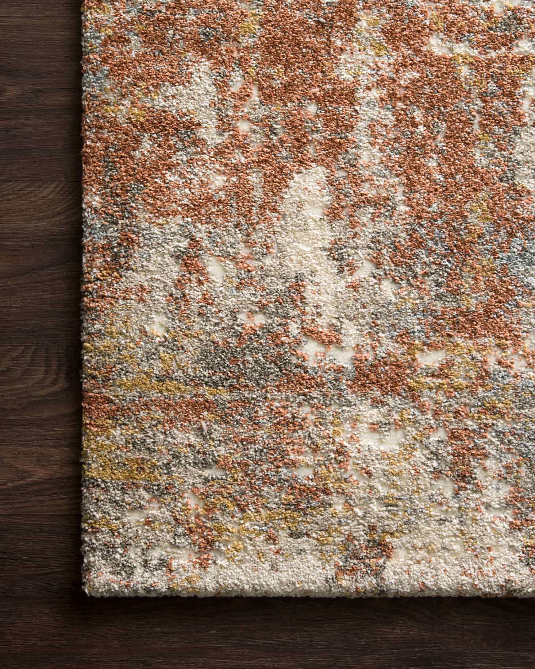 Loloi Landscape Rust Rug White Cliff Studio Area Rugs