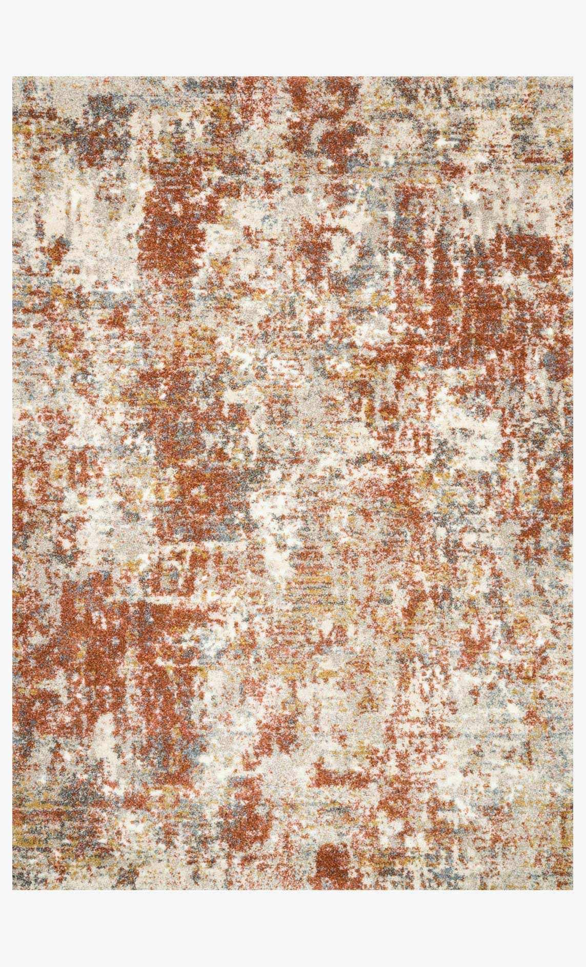 Loloi Landscape Rust Rug White Cliff Studio Area Rugs