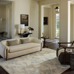 Loloi Lenore Blue / Natural Rug White Cliff Studio Area Rugs