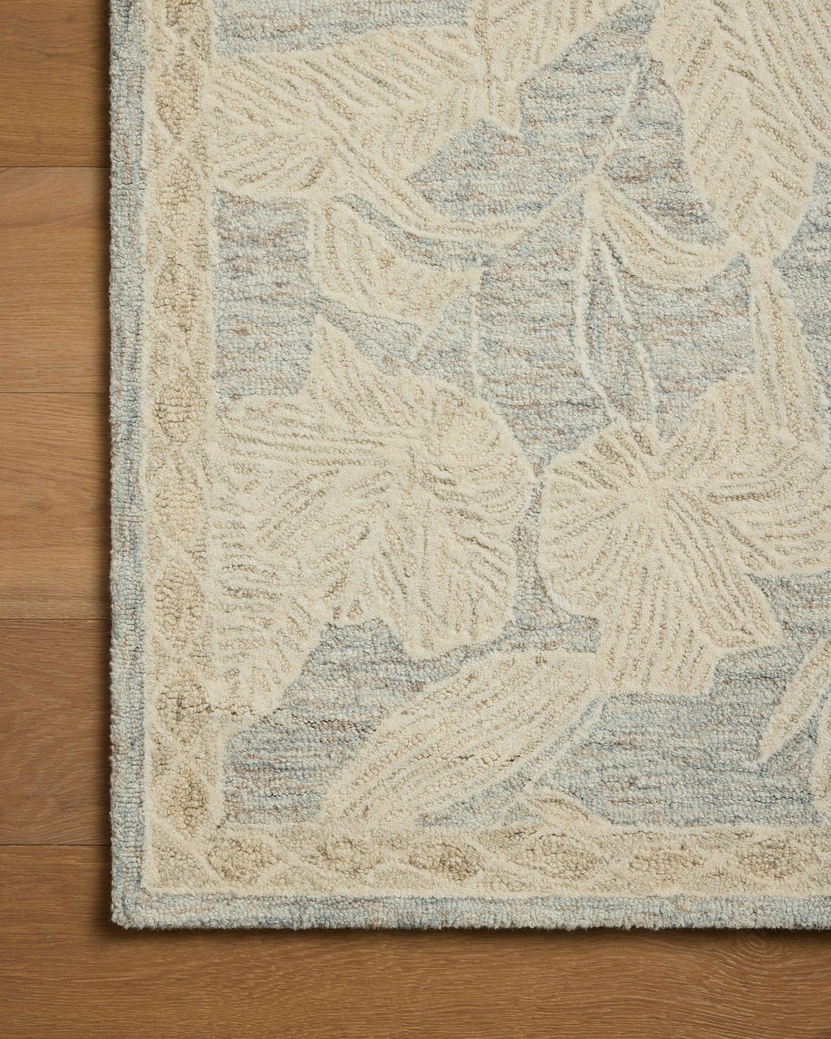 Loloi Lenore Blue / Natural Rug White Cliff Studio Area Rugs