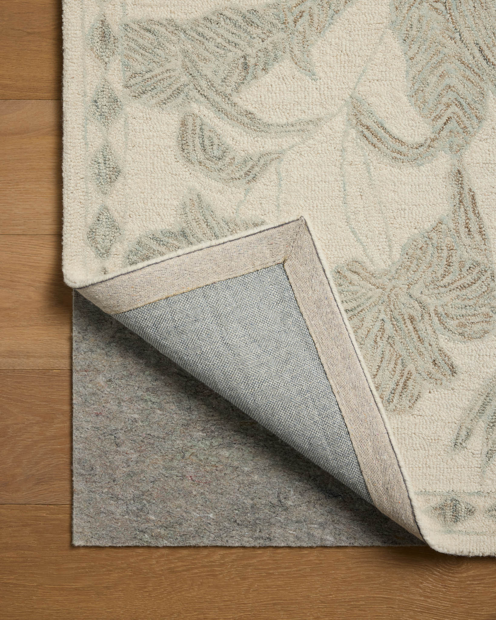 Loloi Lenore Ivory / Sky Rug White Cliff Studio Area Rugs