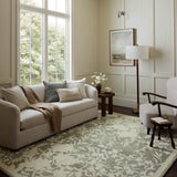 Loloi Lenore Lagoon / Wheat Rug White Cliff Studio Area Rugs
