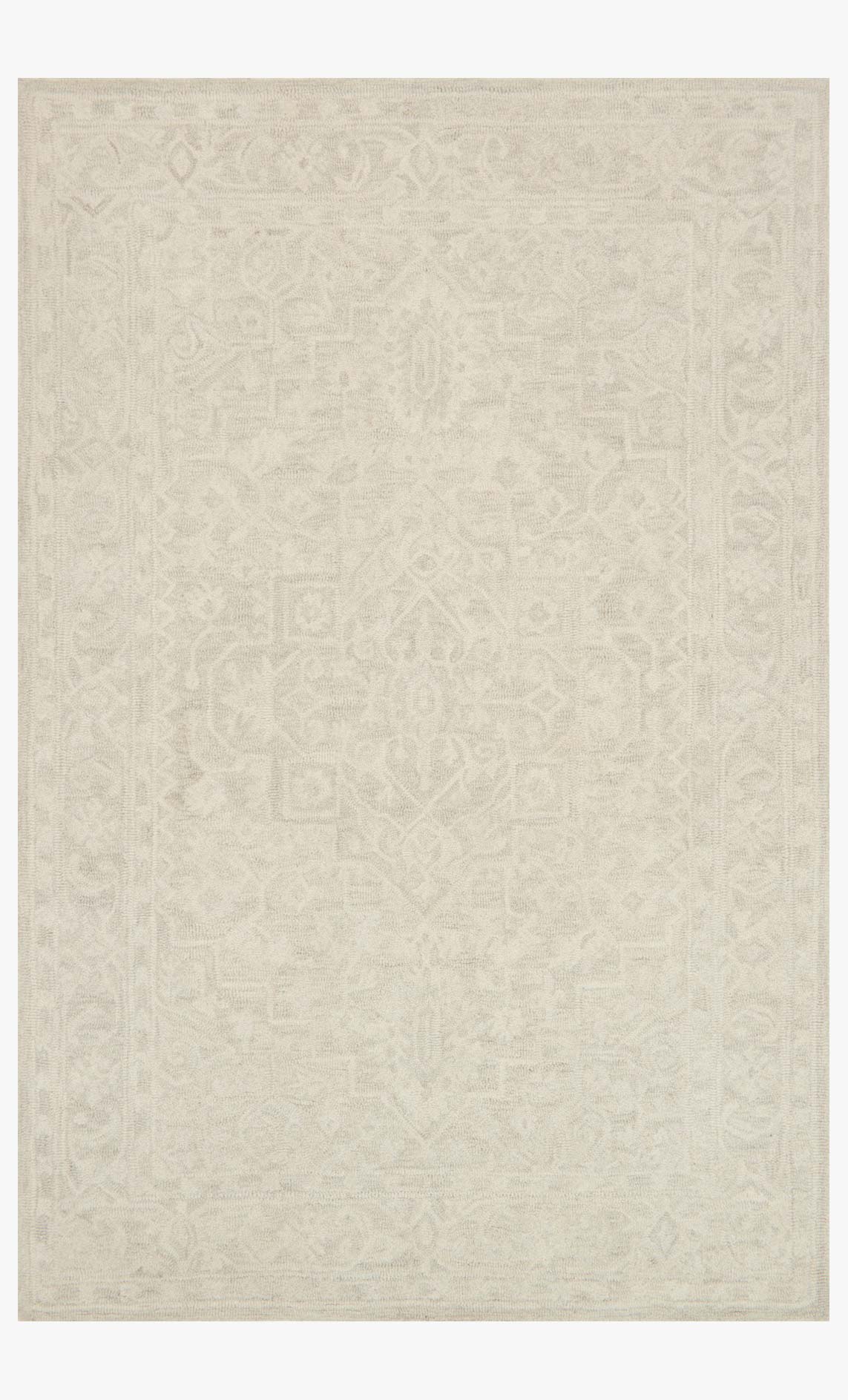 Loloi Lyle Bone Rug White Cliff Studio Area Rugs