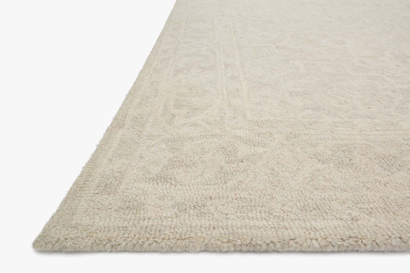 Loloi Lyle Bone Rug White Cliff Studio Area Rugs