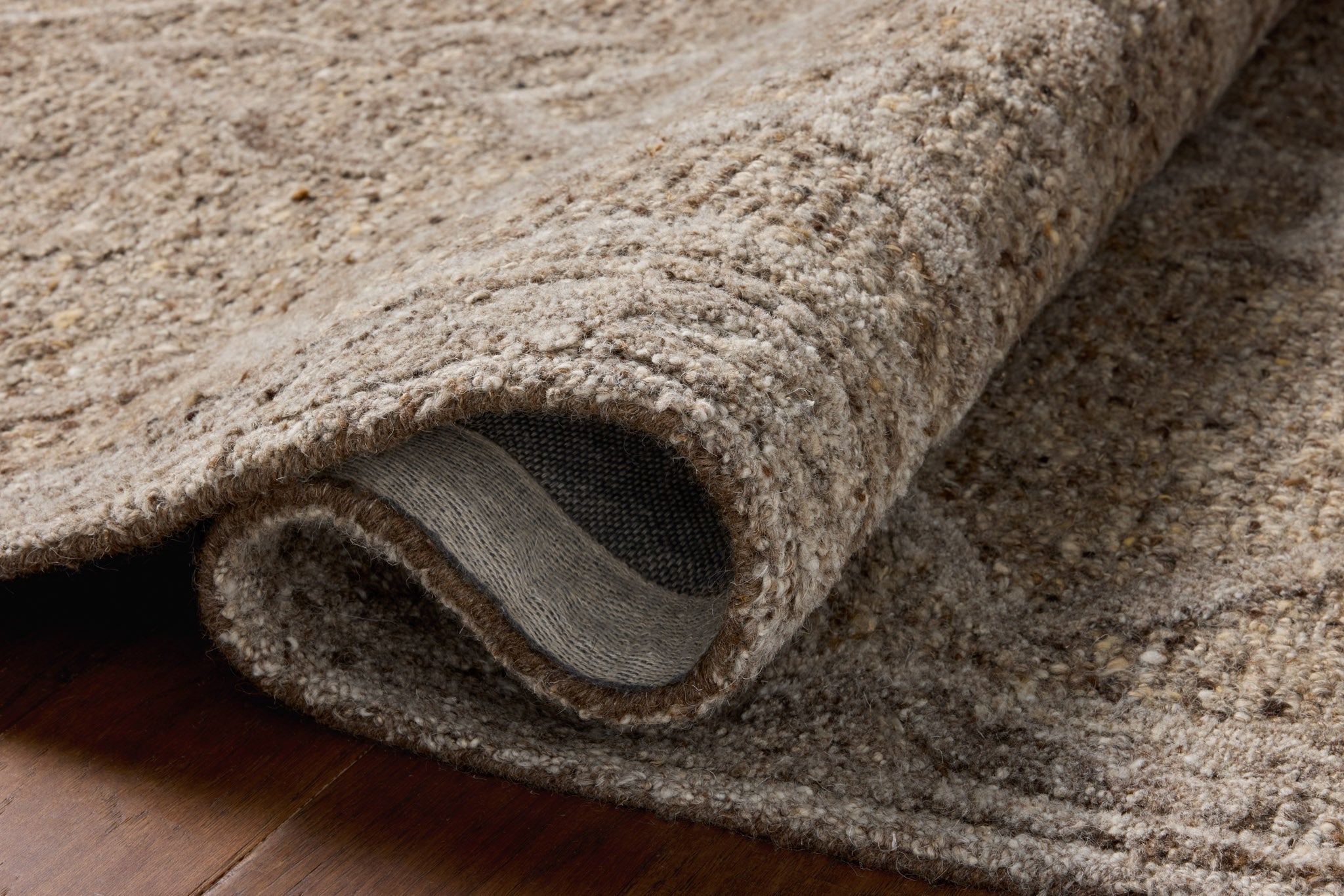 Loloi Mabel Bark / Graphite Rug White Cliff Studio Area Rugs