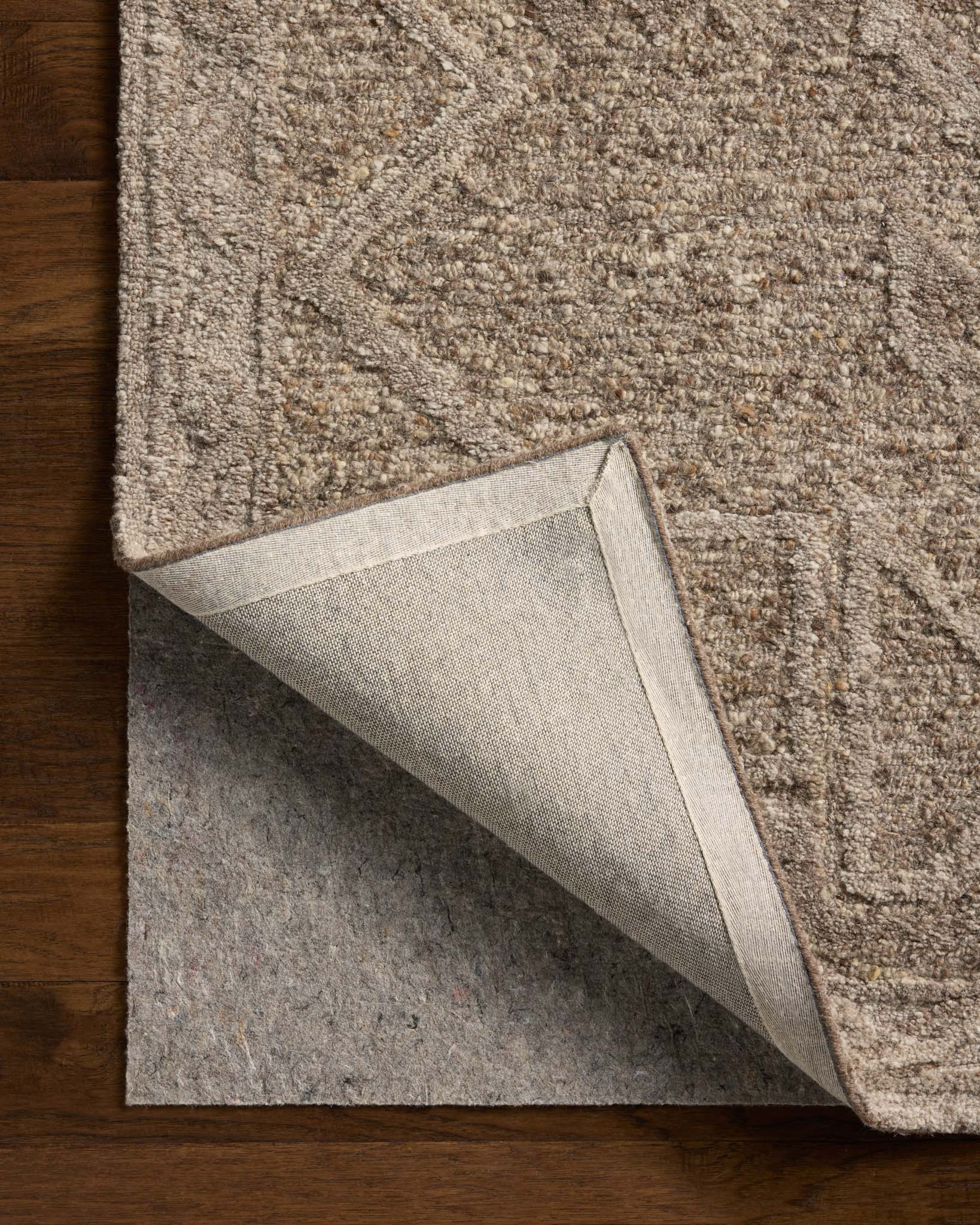 Loloi Mabel Bark / Graphite Rug White Cliff Studio Area Rugs