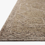 Loloi Mabel Bark / Graphite Rug White Cliff Studio Area Rugs