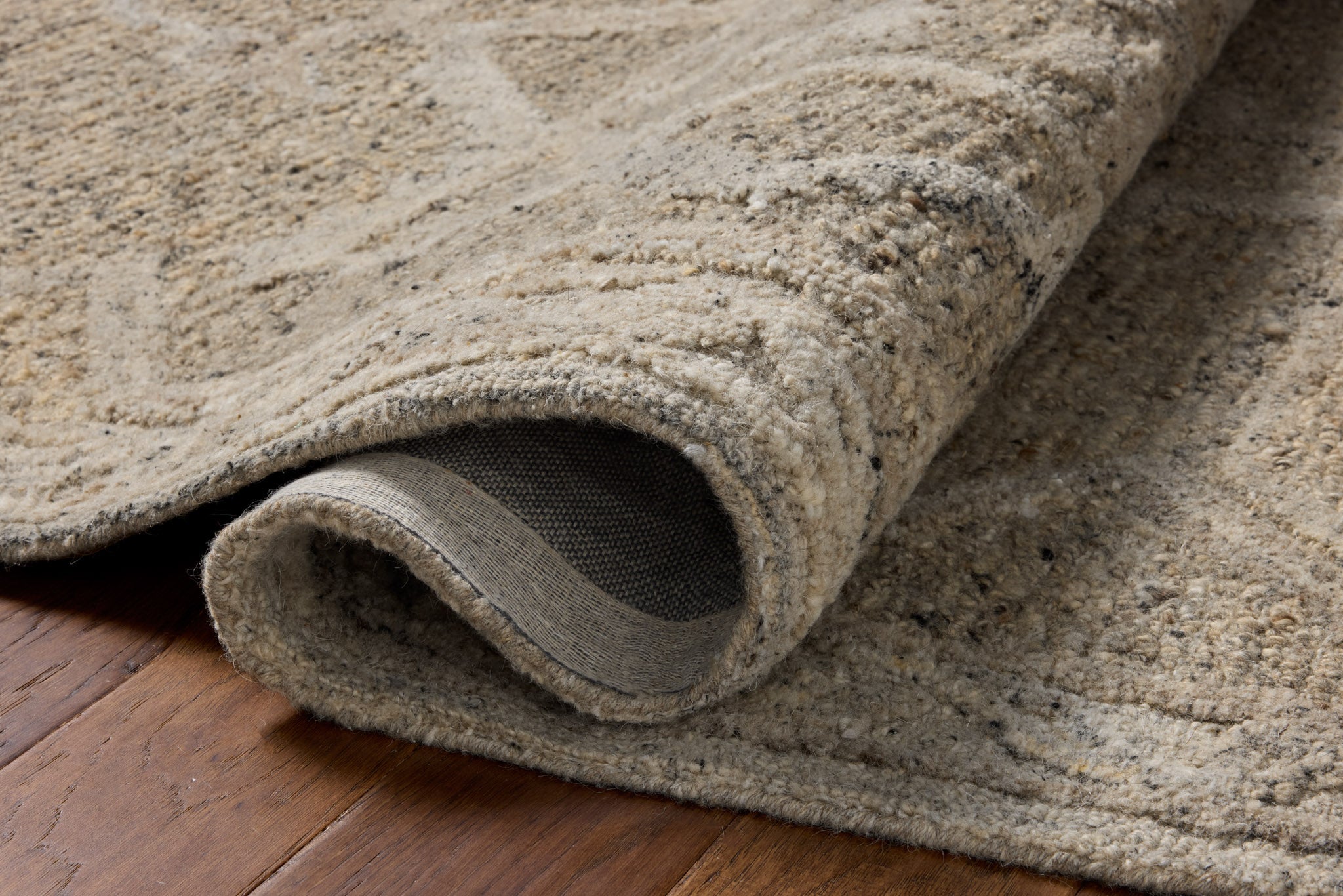 Loloi Mabel Pebble / Mist Rug White Cliff Studio Area Rugs