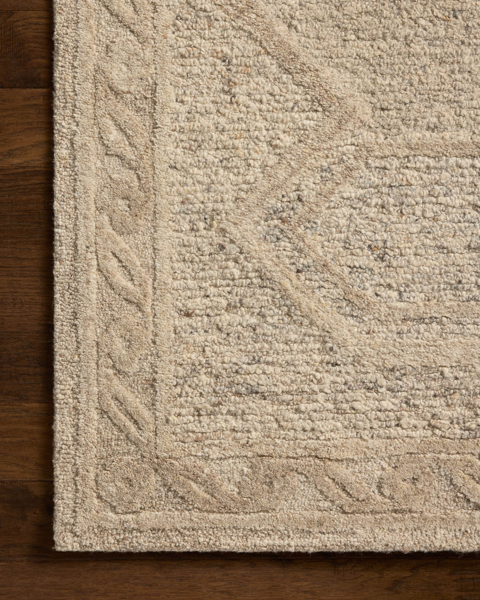 Loloi Mabel Stone / Sand Rug White Cliff Studio Area Rugs