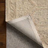 Loloi Mabel Stone / Sand Rug White Cliff Studio Area Rugs