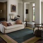Brigette Romanek x Loloi Madi Green / Multi Rug White Cliff Studio Area Rugs