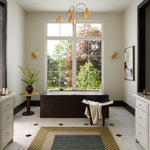 Brigette Romanek x Loloi Madi Green / Multi Rug White Cliff Studio Area Rugs