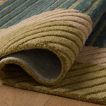 Brigette Romanek x Loloi Madi Green / Multi Rug White Cliff Studio Area Rugs