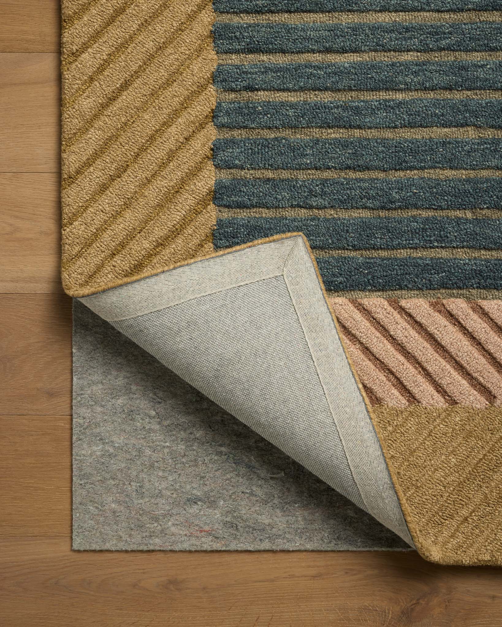 Brigette Romanek x Loloi Madi Green / Multi Rug White Cliff Studio Area Rugs