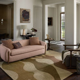 Brigette Romanek x Loloi Madi Linen / Multi Rug White Cliff Studio Area Rugs