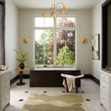 Brigette Romanek x Loloi Madi Linen / Multi Rug White Cliff Studio Area Rugs