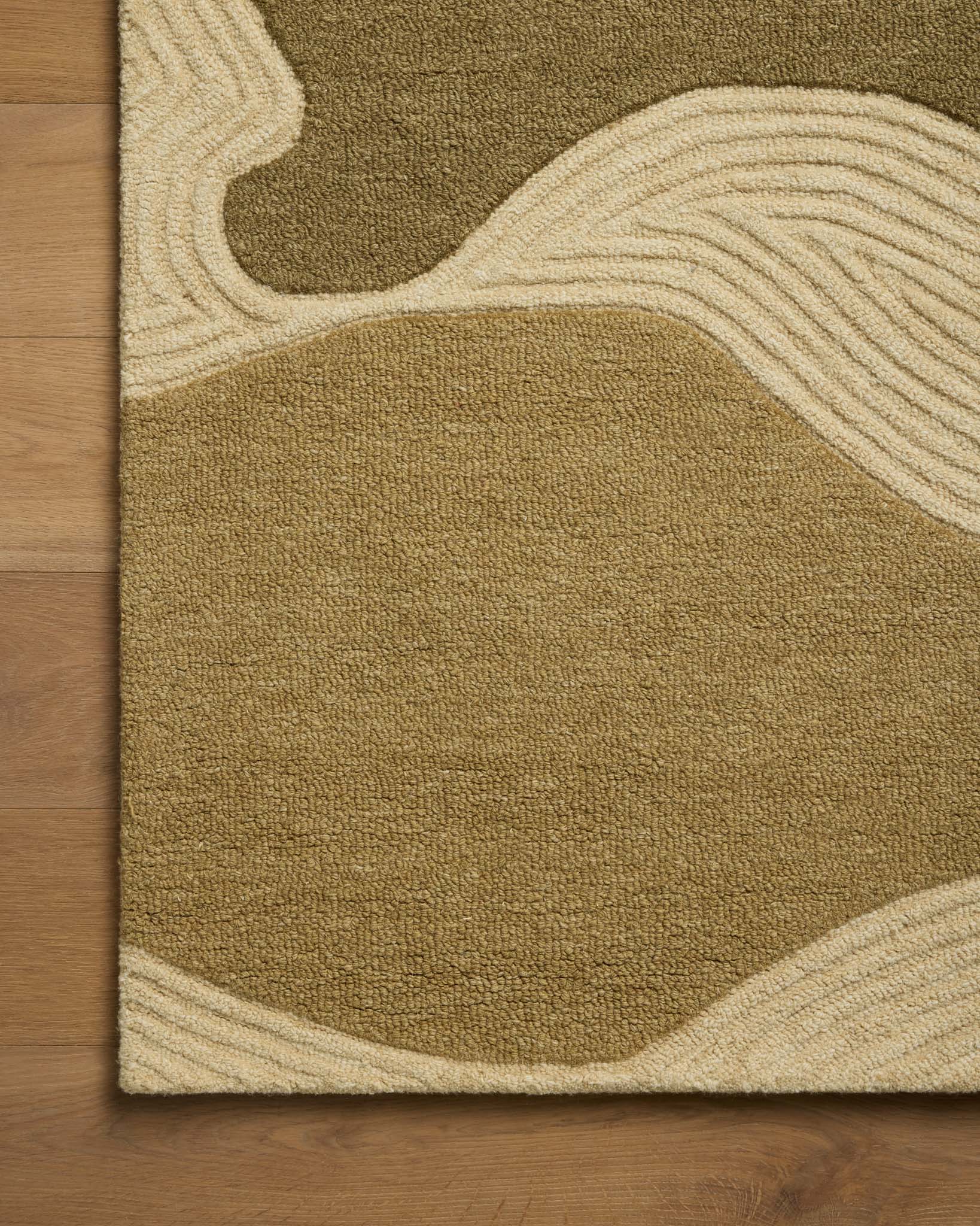 Brigette Romanek x Loloi Madi Linen / Multi Rug White Cliff Studio Area Rugs