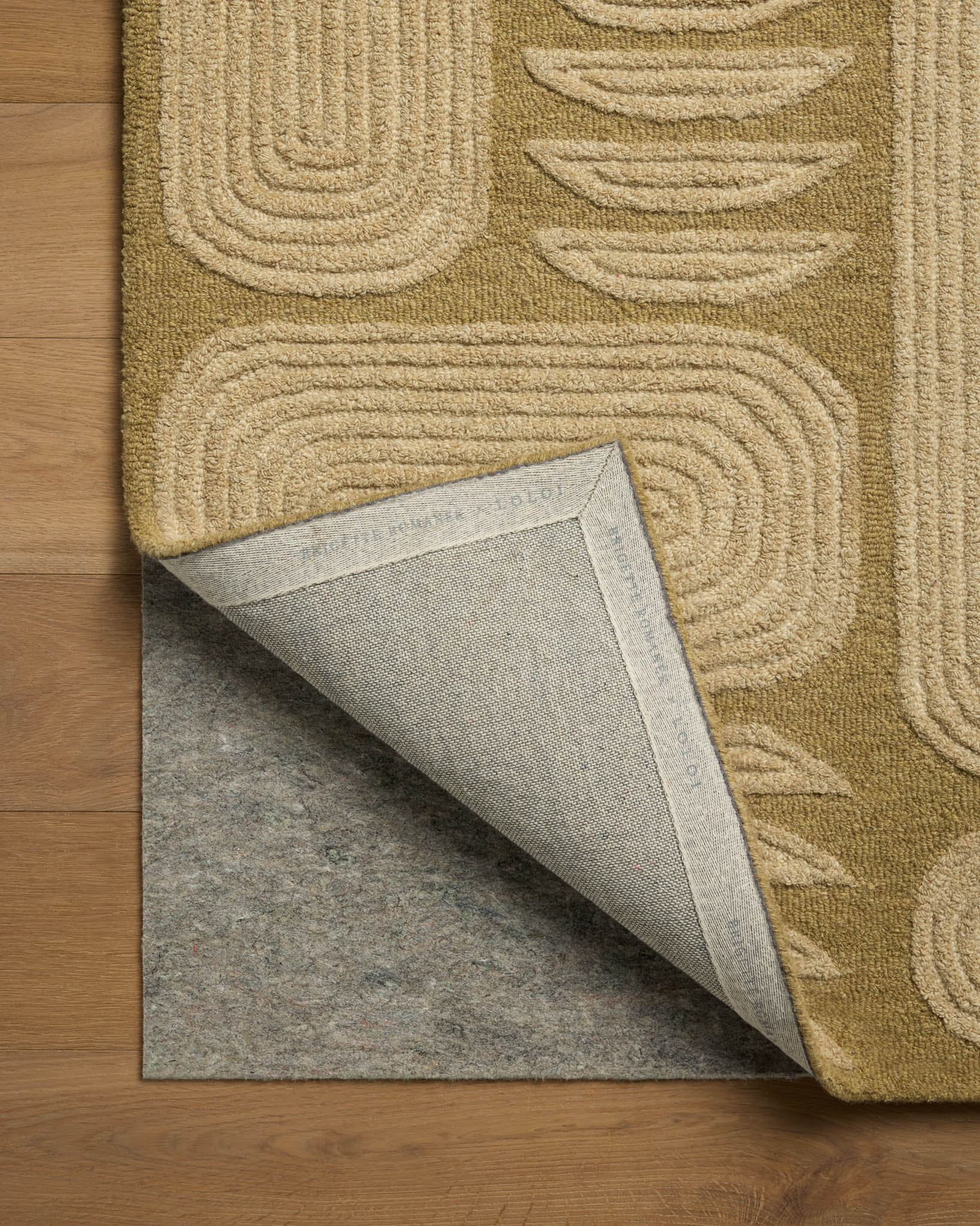 Brigette Romanek x Loloi Madi Light Olive / Oatmeal Rug White Cliff Studio Area Rugs