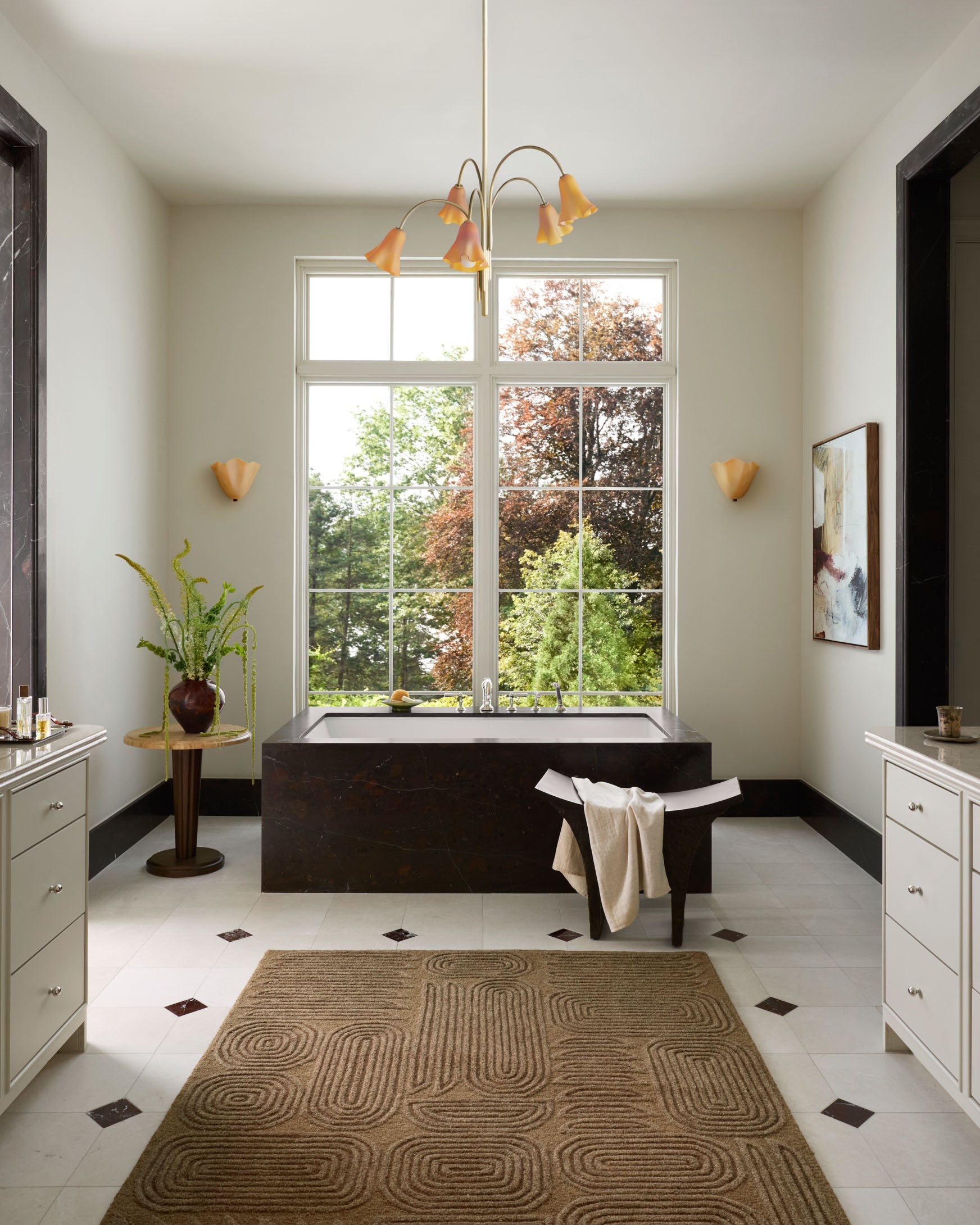 Brigette Romanek x Loloi Madi Mocha / Cocoa Rug White Cliff Studio Area Rugs