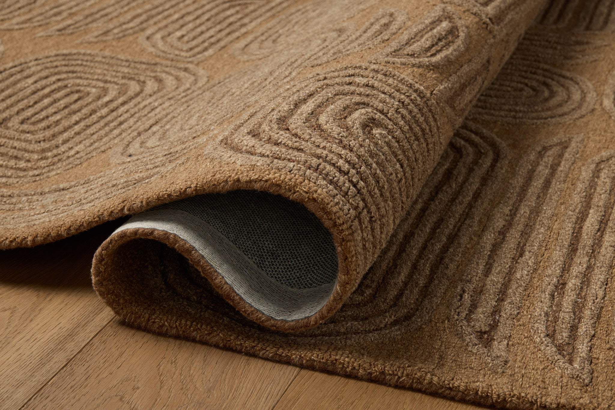 Brigette Romanek x Loloi Madi Mocha / Cocoa Rug White Cliff Studio Area Rugs
