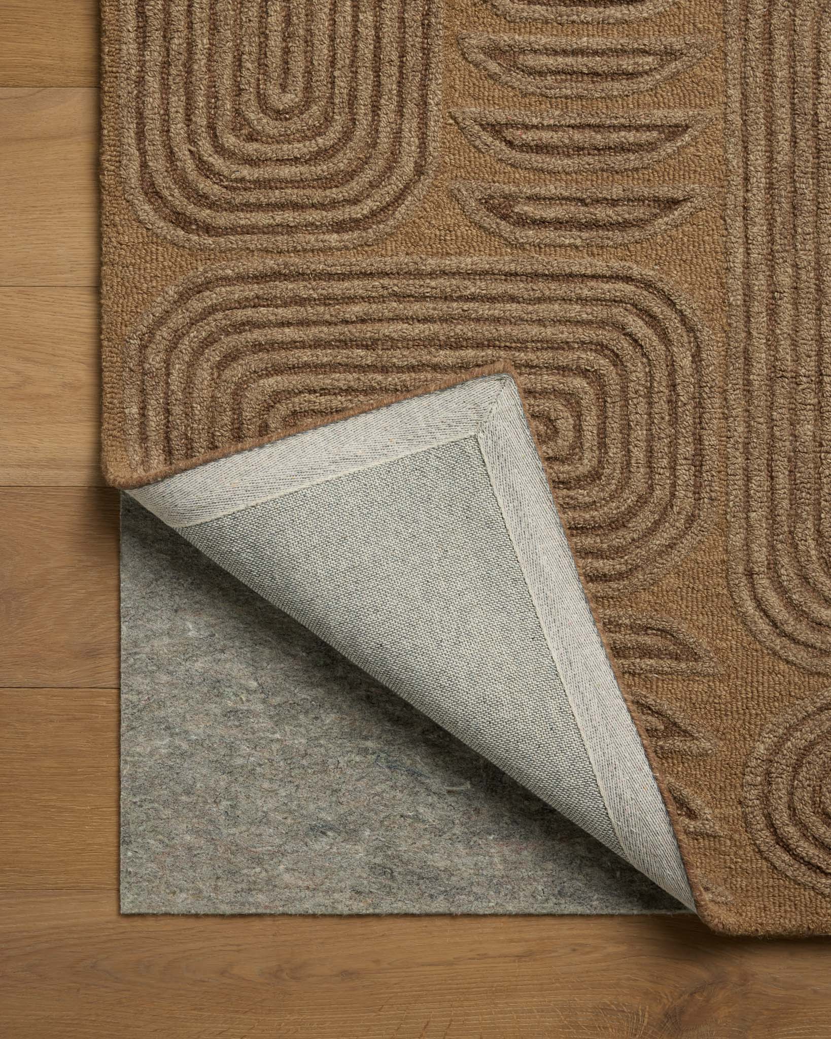 Brigette Romanek x Loloi Madi Mocha / Cocoa Rug White Cliff Studio Area Rugs